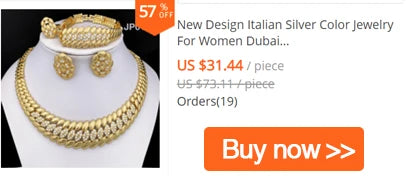 Africal Gold Color Big Jewelry Heavy