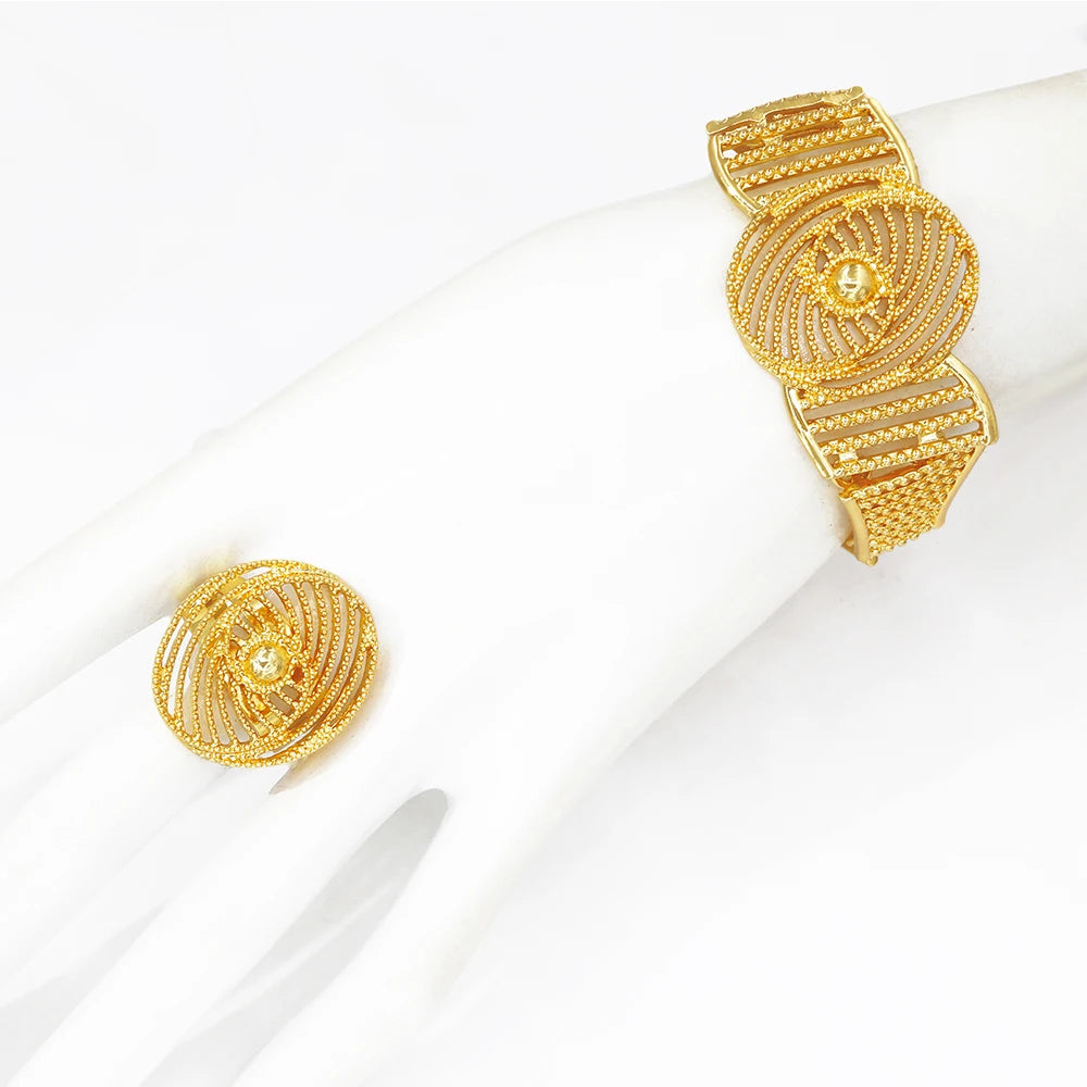 Africal Gold Color Big Jewelry  Heavy