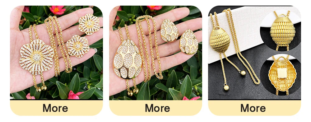 Africal Gold Color Big Jewelry  Heavy