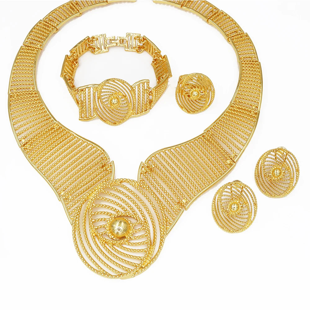 Africal Gold Color Big Jewelry  Heavy