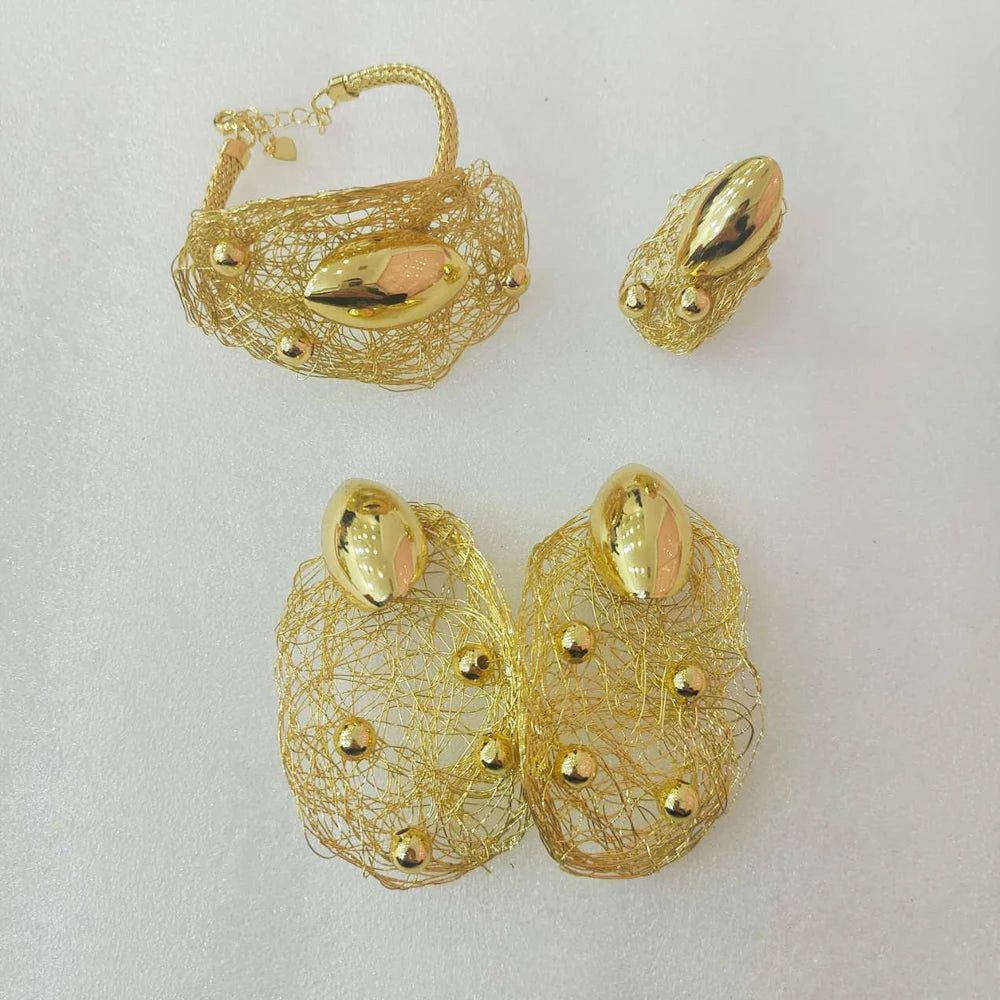 Unique Gold Plated Shiny Jewellery