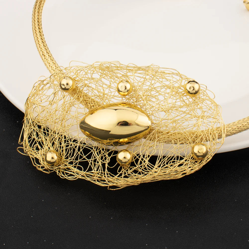 Unique Gold Plated Shiny Jewellery
