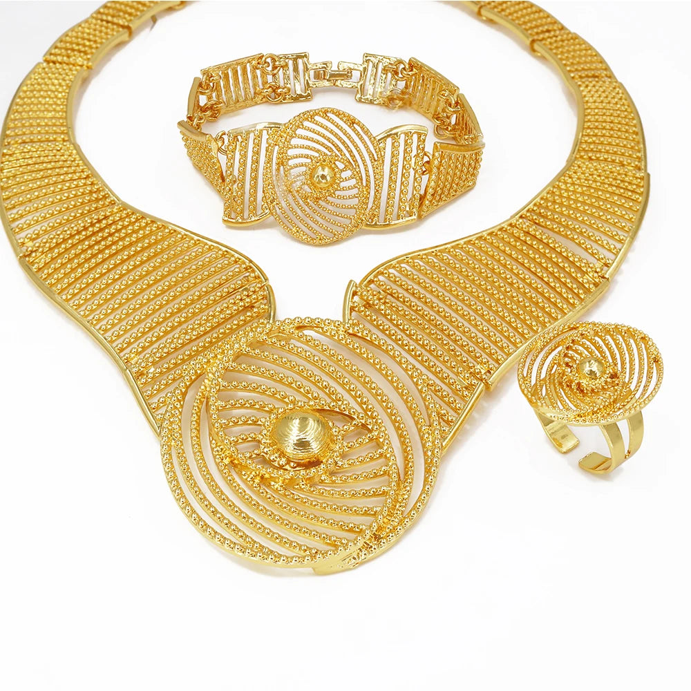 Africal Gold Color Big Jewelry  Heavy