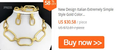 Africal Gold Color Big Jewelry  Heavy