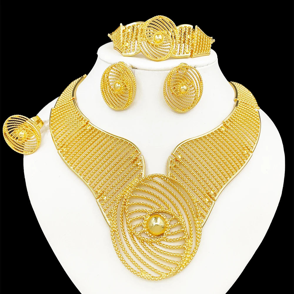 Africal Gold Color Big Jewelry  Heavy
