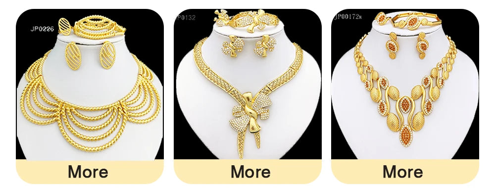 Africal Gold Color Big Jewelry  Heavy