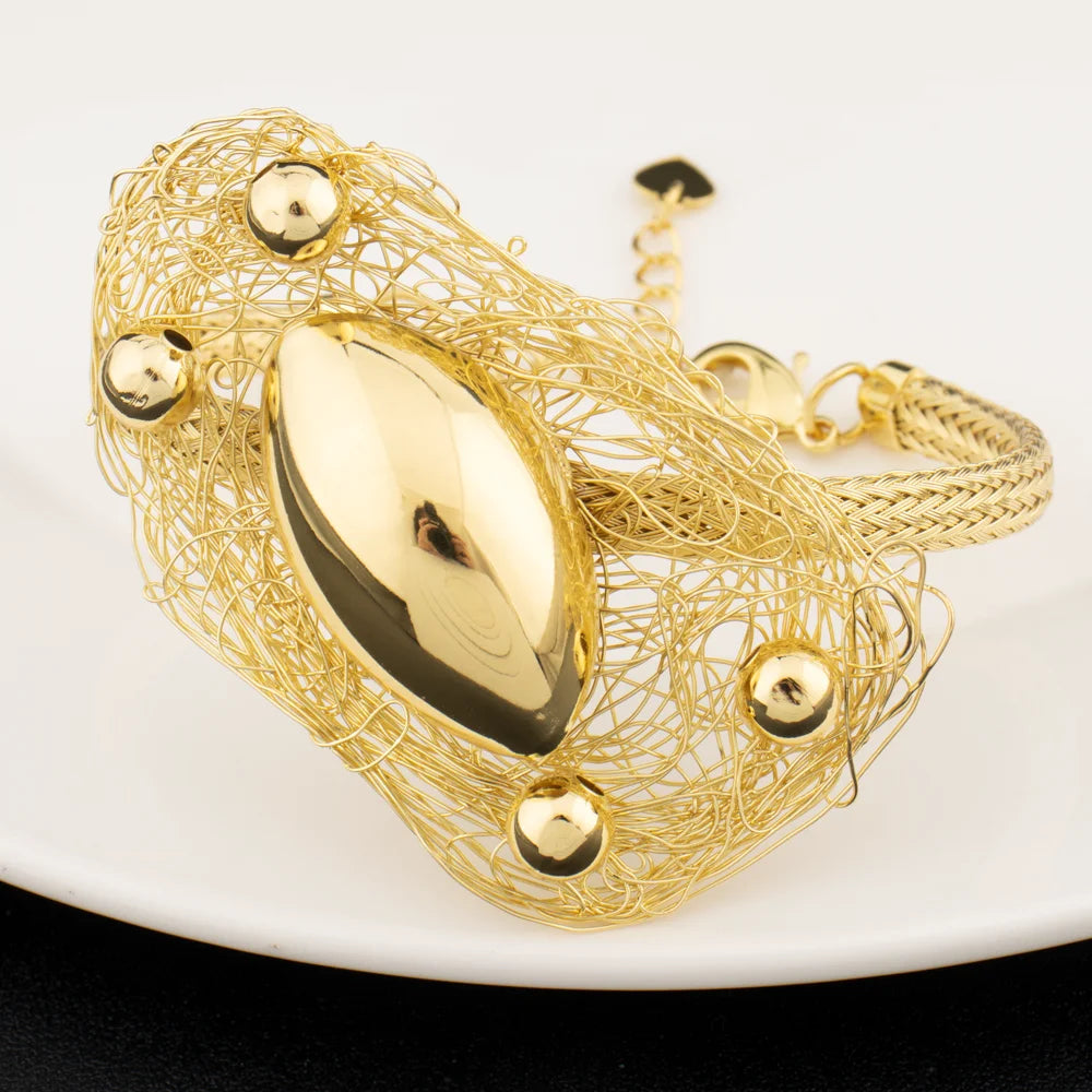 Unique Gold Plated Shiny Jewellery