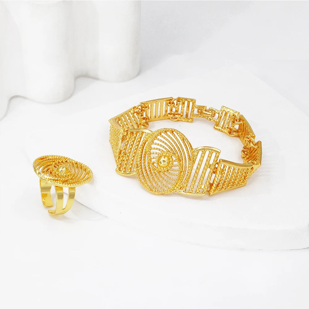 Africal Gold Color Big Jewelry  Heavy